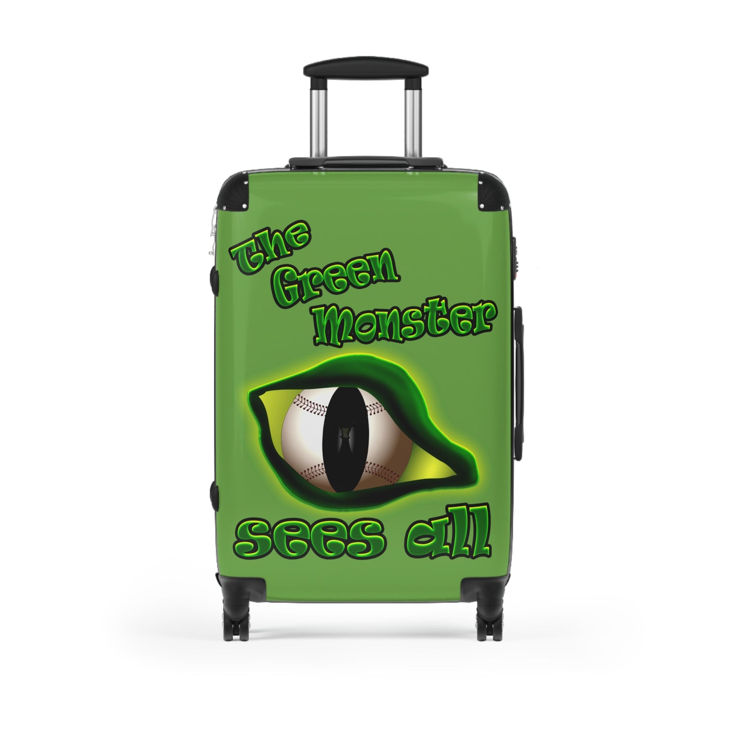 green monster - Suitcase (green)