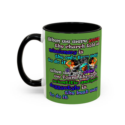 doggystyle - Accent Mug (green)