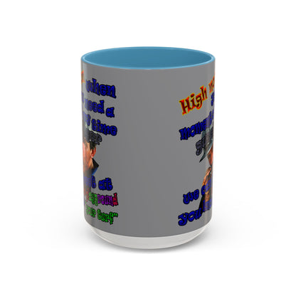 high noon - Accent Mug (grey)