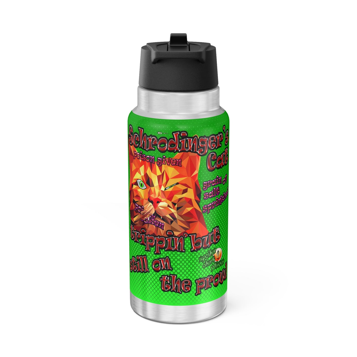 schrodinger's cat - Gator Tumbler, 32oz  (logo green)