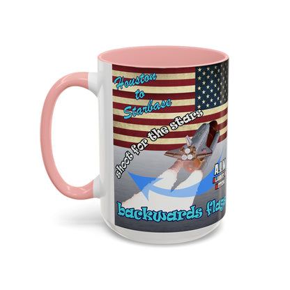shoot for the stars - Accent Mug (brushed nickel)