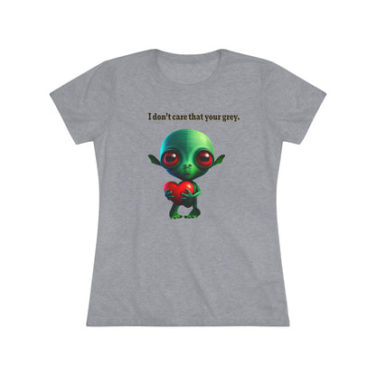 I don't care that your grey - Women's Triblend Tee
