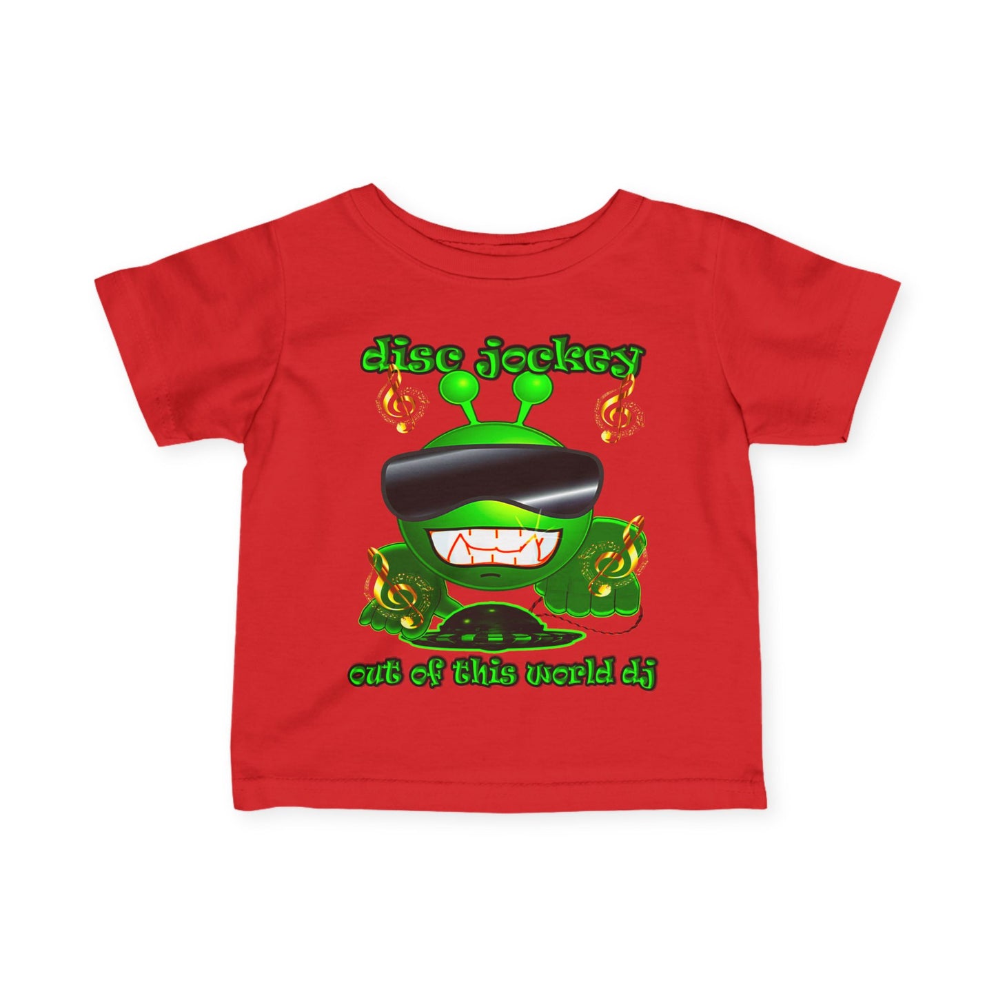 disc jockey - Infant Fine Jersey Tee