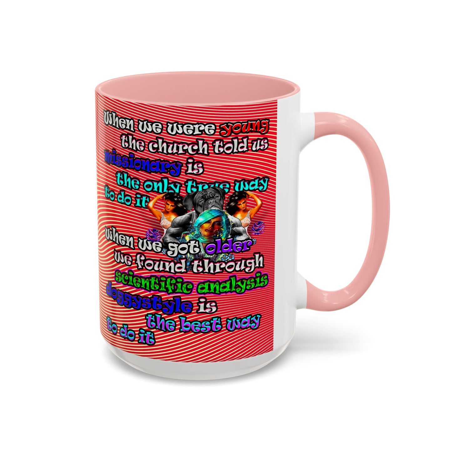 doggystyle - Accent Mug (yellow-orange wave)