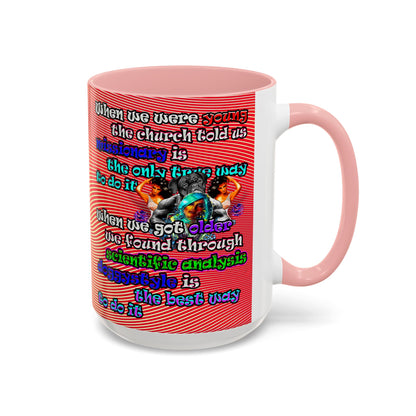 doggystyle - Accent Mug (yellow-orange wave)