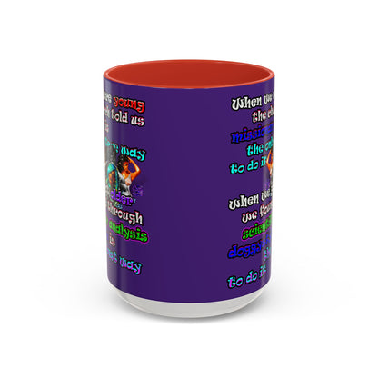 doggystyle - Accent Mug (purple)