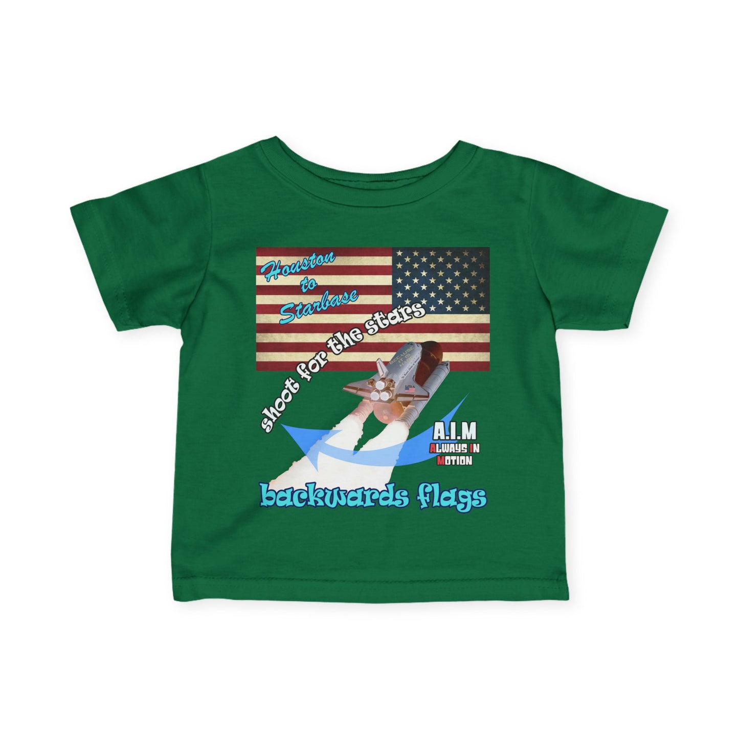 shoot for the stars - Infant Fine Jersey Tee