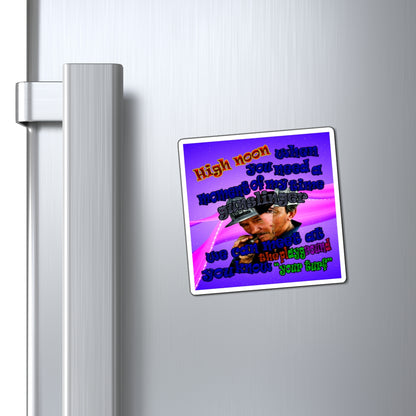 high noon - Magnets - (purple-pink wave)