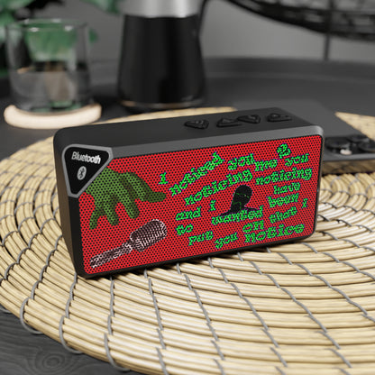 noticed you noticing - Jabba Bluetooth Speaker (red)