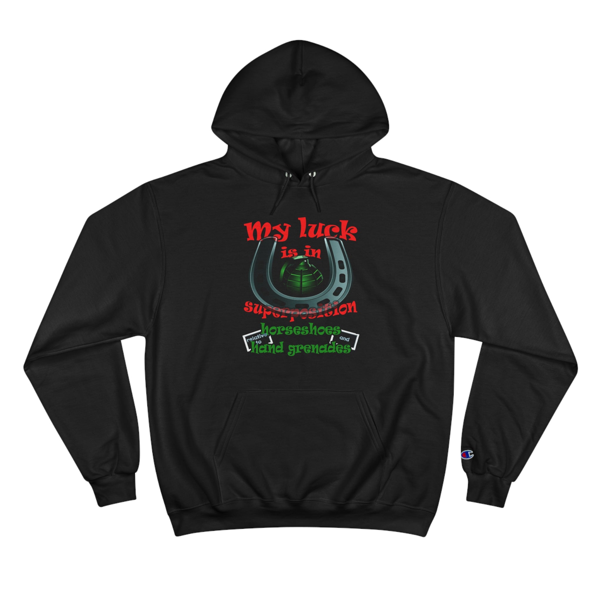 my luck - Champion Hoodie