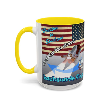 shoot for the stars - Accent Mug (brushed nickel)