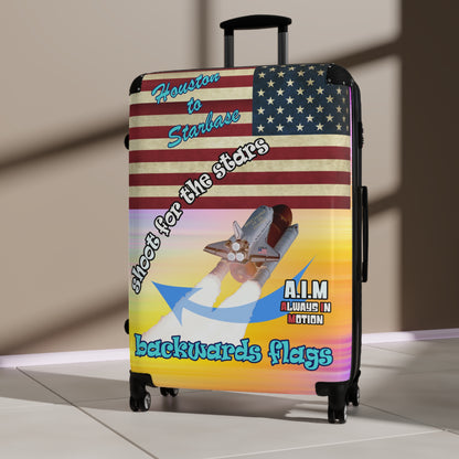 shoot for the stars - Suitcase (color blur)