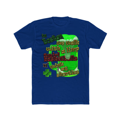 celtics logo - Men's Cotton Crew Tee