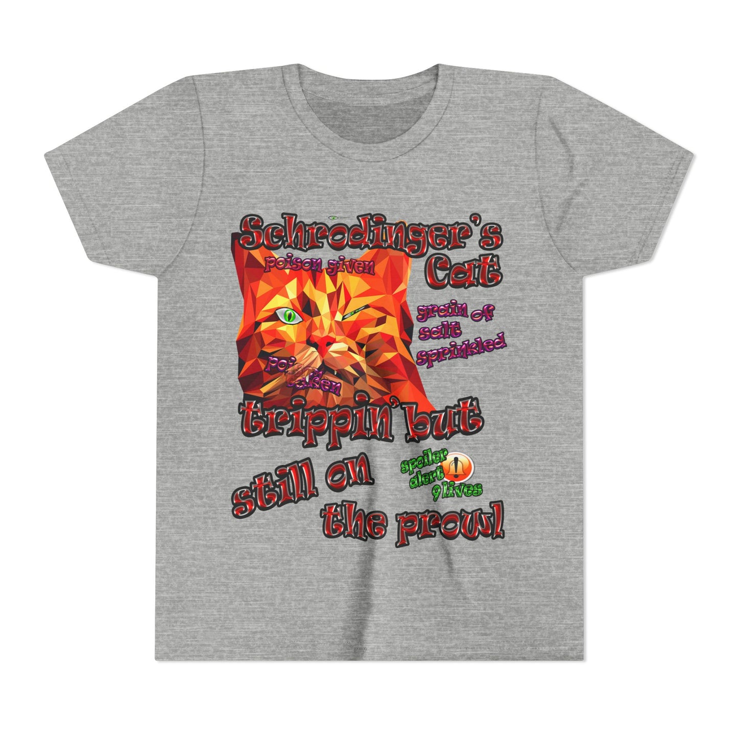 schrodinger's cat - Youth Short Sleeve Tee