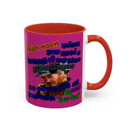 high noon - Accent Mug (pink)