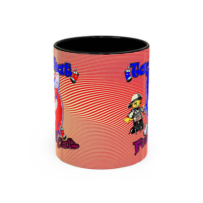 tag that - Accent Mug (yellow-orange wave)