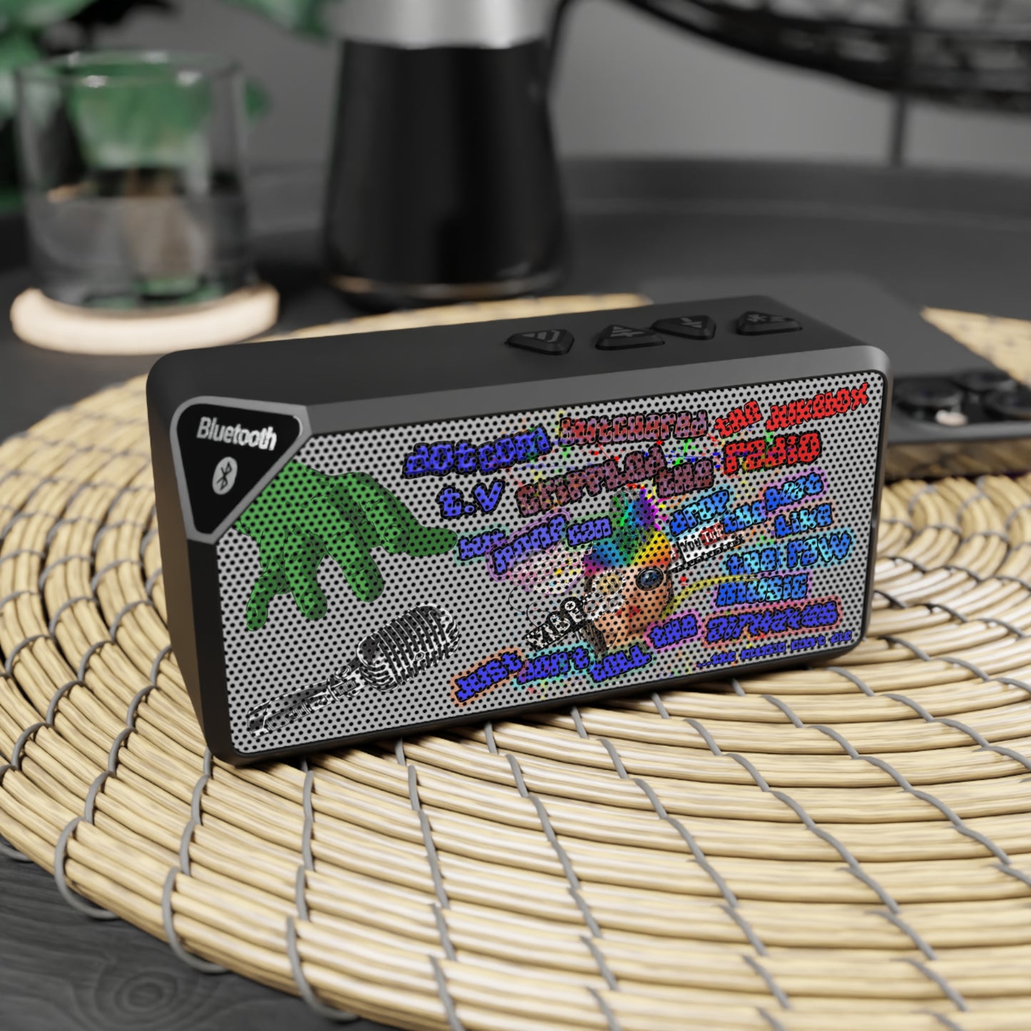 drop the beat - Jabba Bluetooth Speaker (light grey)
