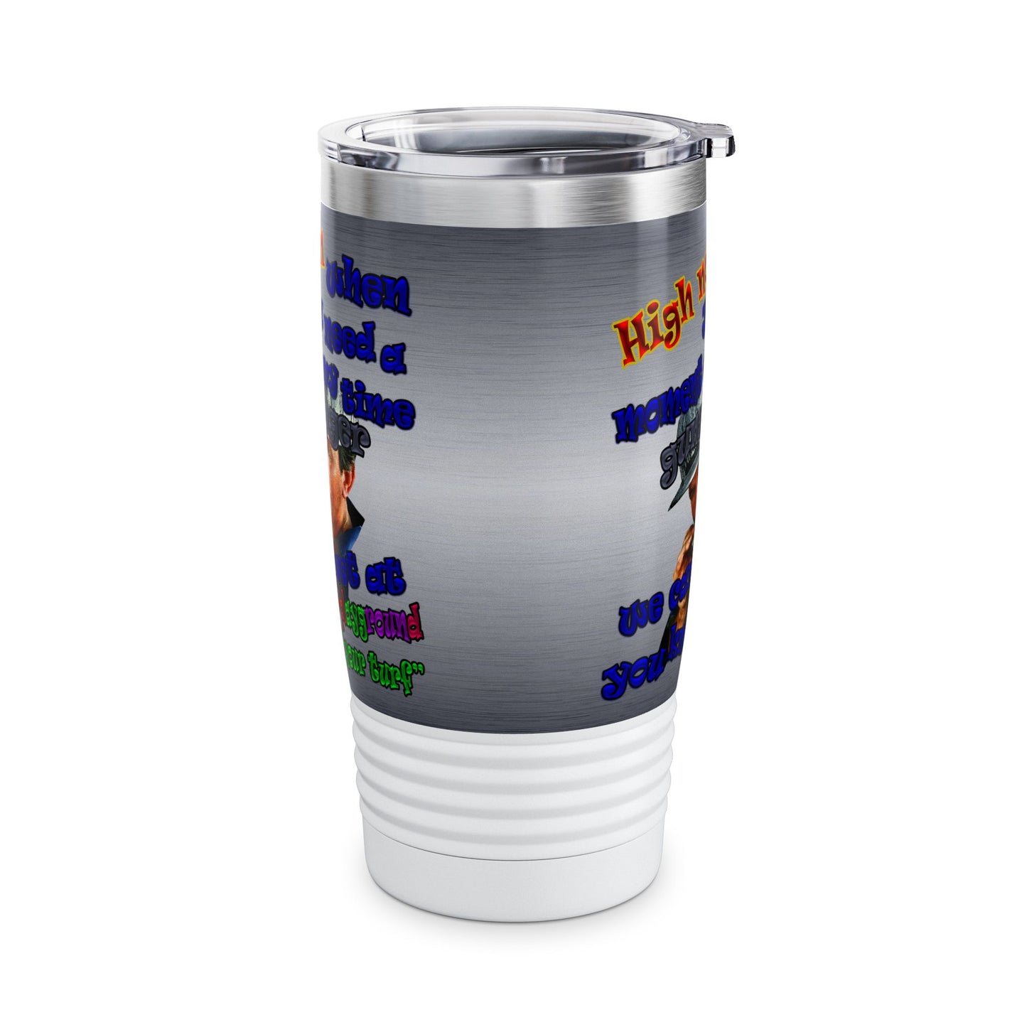 high noon - Ringneck Tumbler, 20oz (brushed nickel)