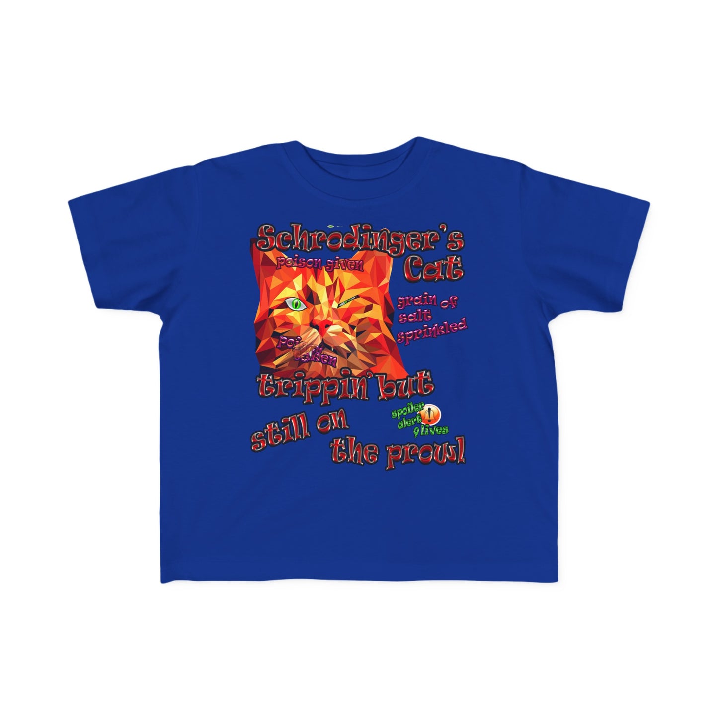 schrodinger's cat - Toddler's Fine Jersey Tee
