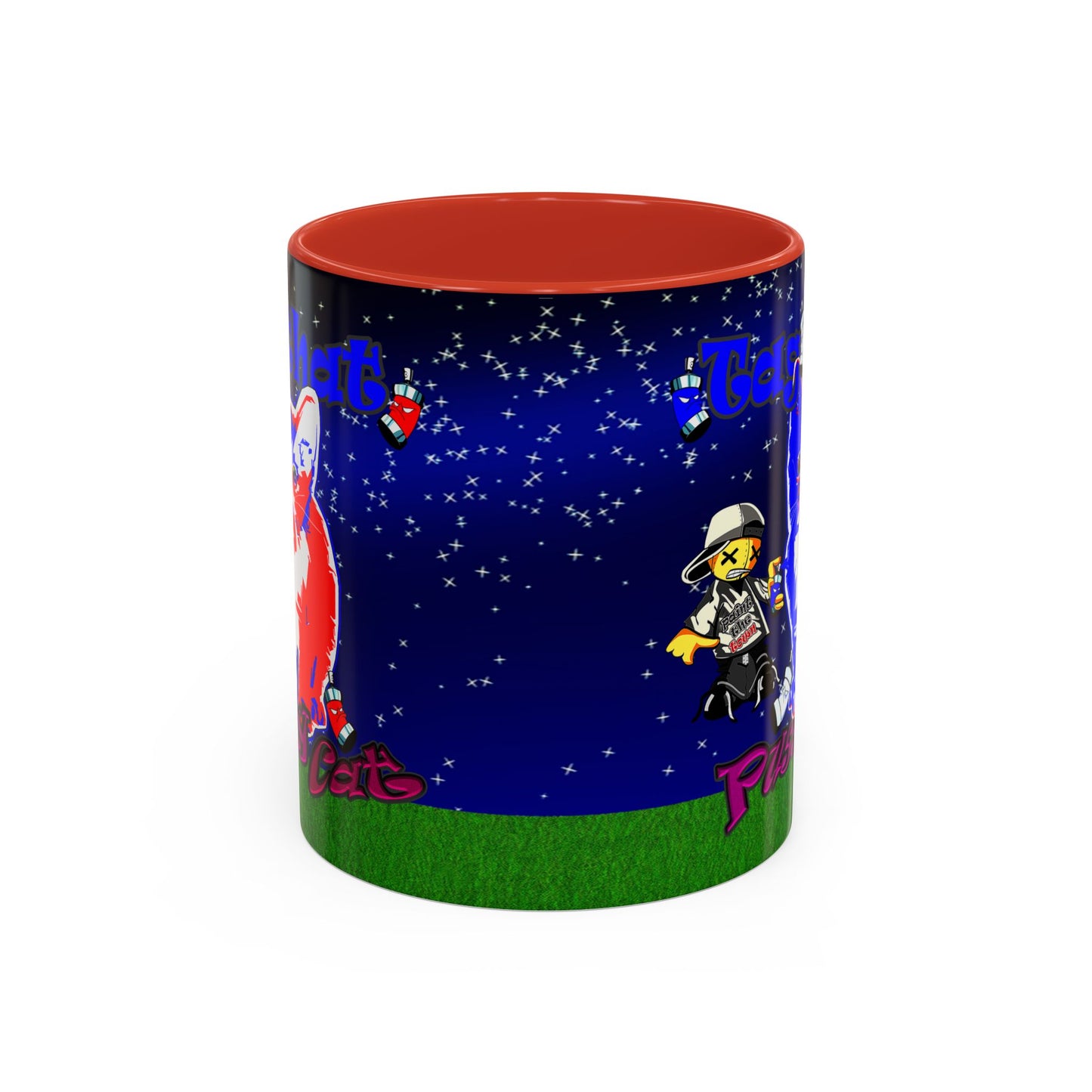 tag that - Accent Mug ('snoops' background)