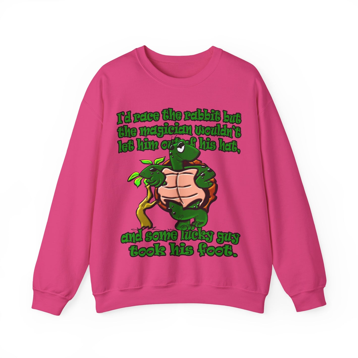 turtle race - Unisex Heavy Blend™ Crewneck Sweatshirt