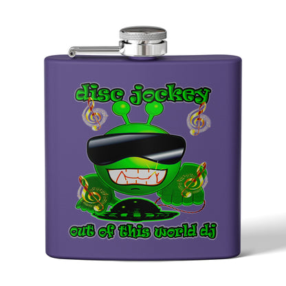 disc jockey - Stainless Steel Flask