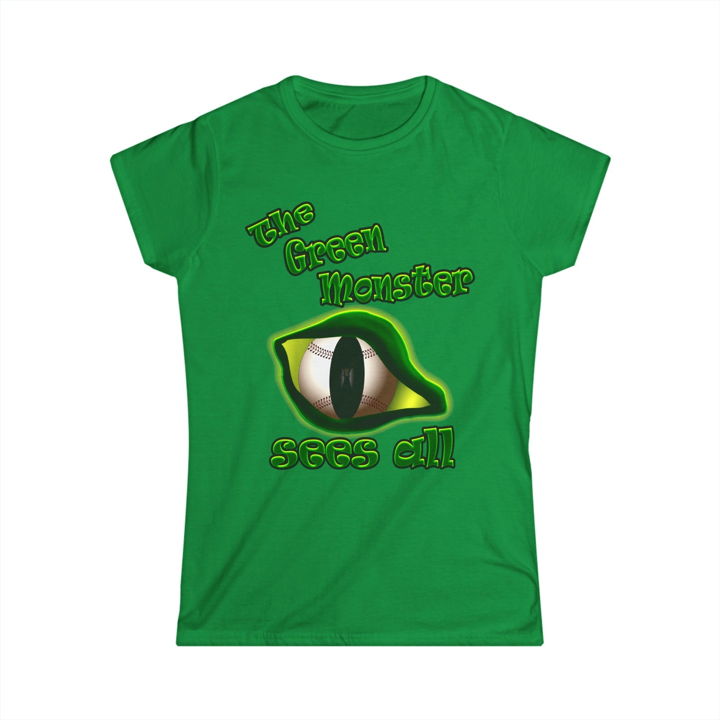 green monster - Women's Softstyle Tee