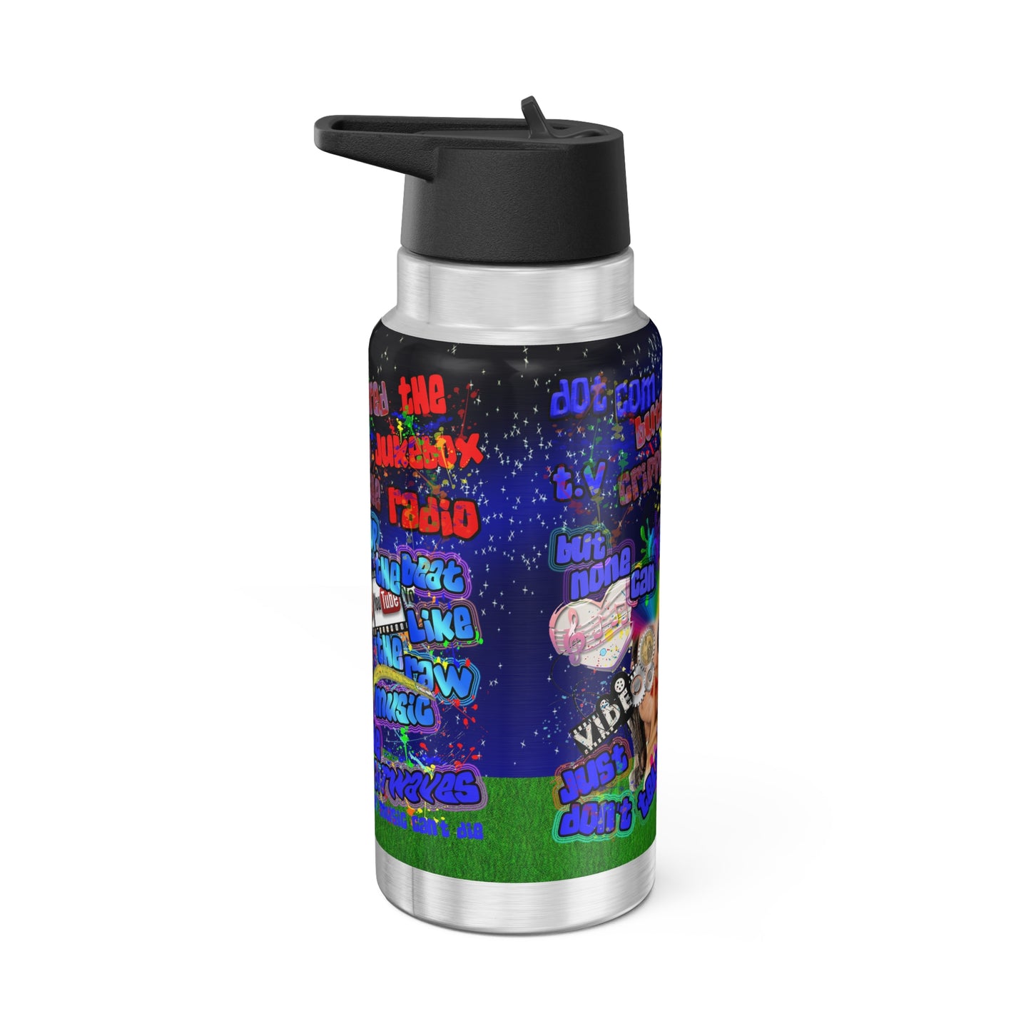 drop the beat - Gator Tumbler, 32oz  ('snoops' background)