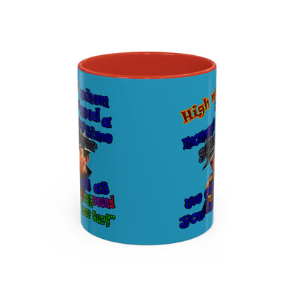 high noon - Accent Mug (turquoise)