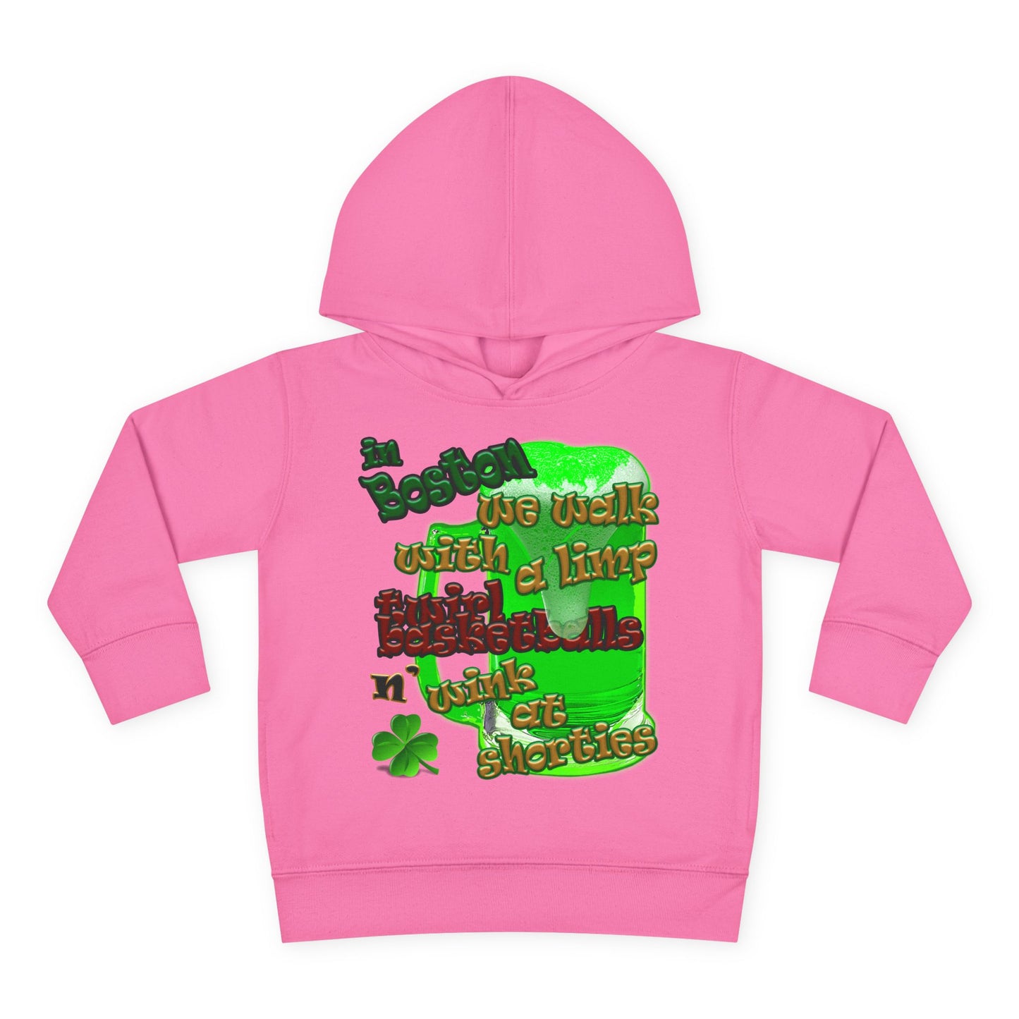 celtics logo - Toddler Pullover Fleece Hoodie