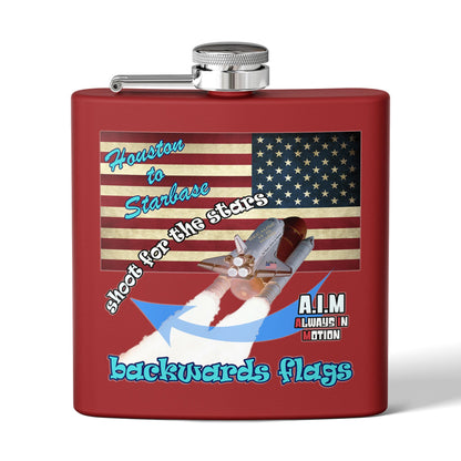 shoot for the stars - Stainless Steel Flask