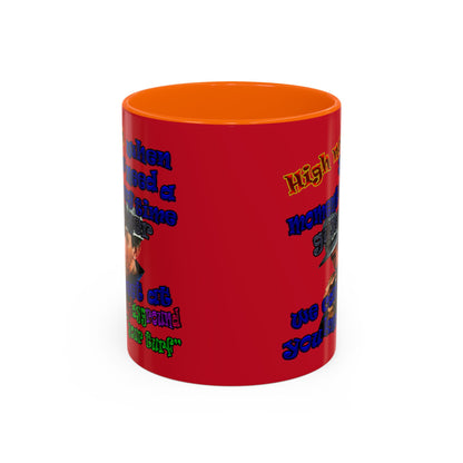 high noon - Accent Mug (dark red)