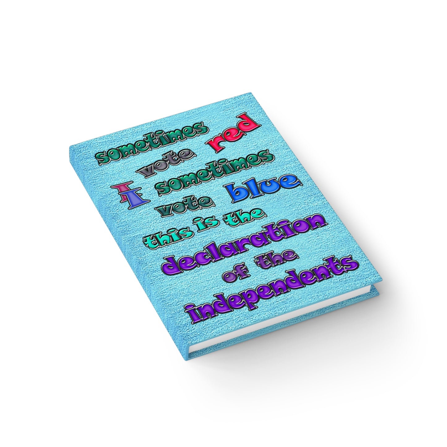 declaration of the independents - journal-blank (faded blue)