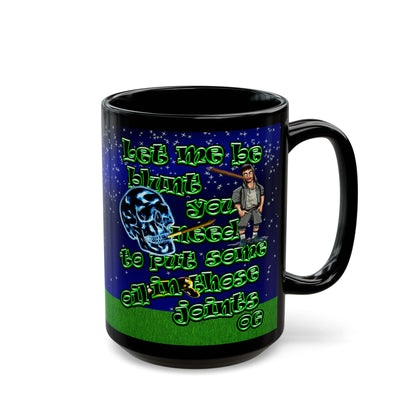 og - Black Mug ('snoops' background)