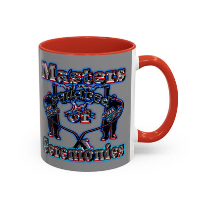 em cee squared - Accent Mug (grey)
