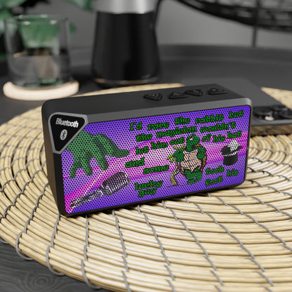 turtle race - Jabba Bluetooth Speaker (purple-pink wave)