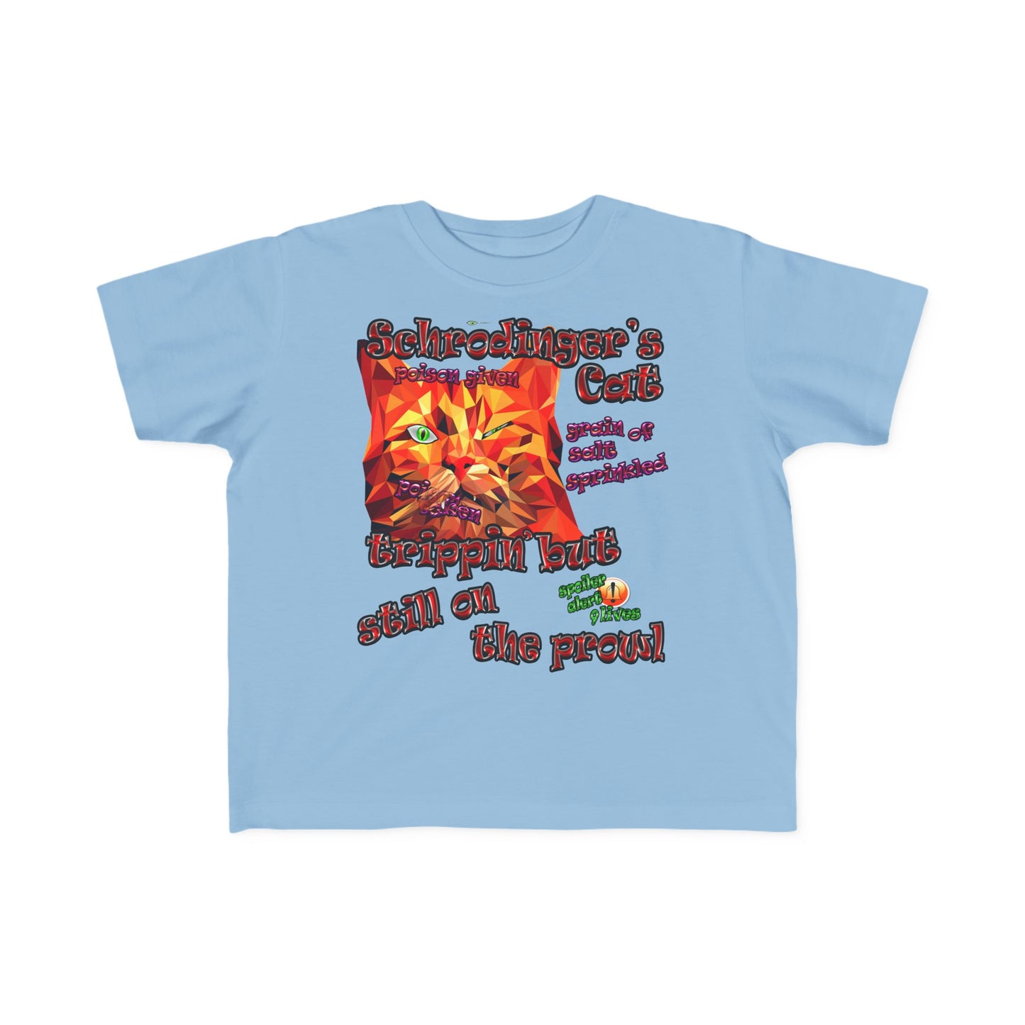 schrodinger's cat - Toddler's Fine Jersey Tee
