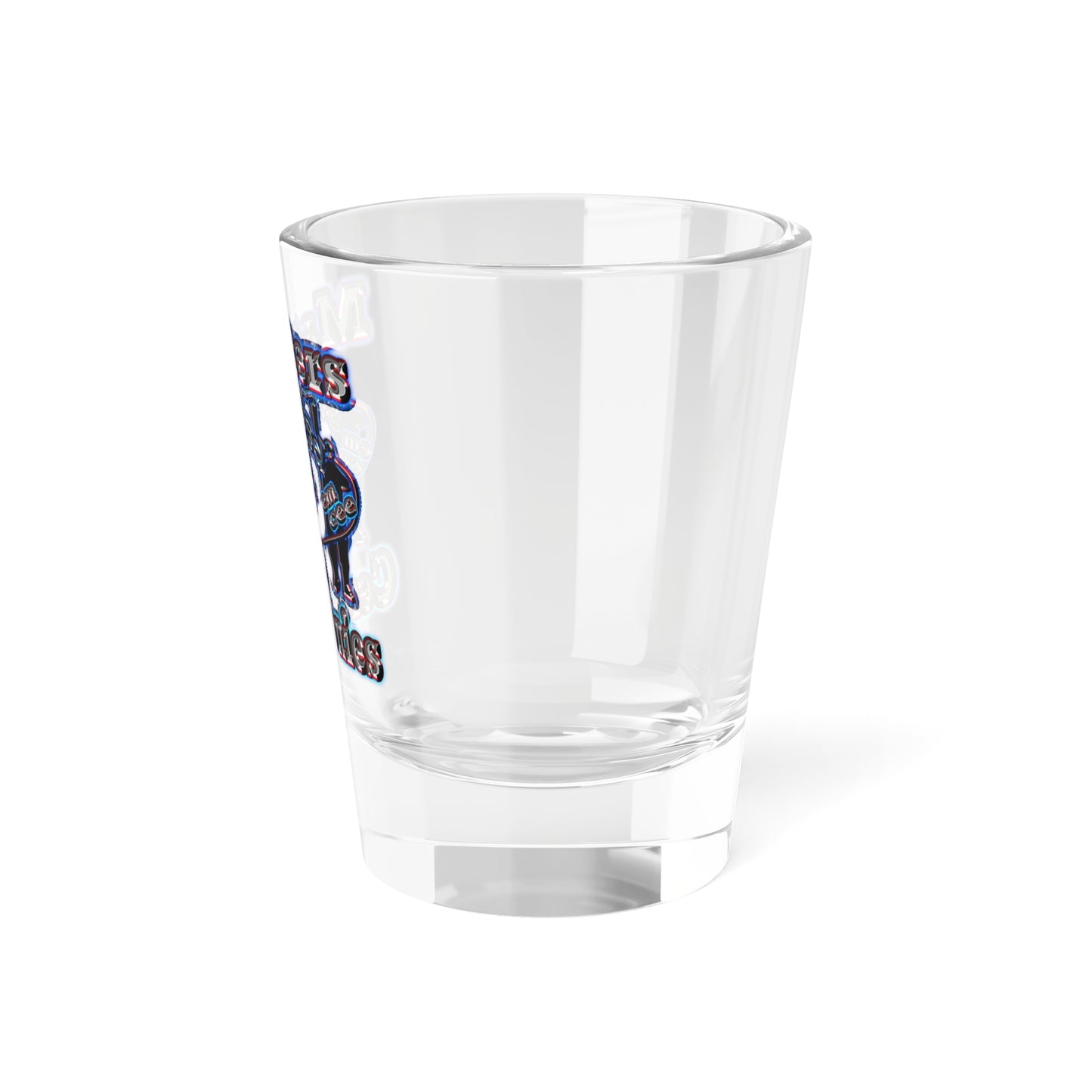 em cee squared - Shot Glass