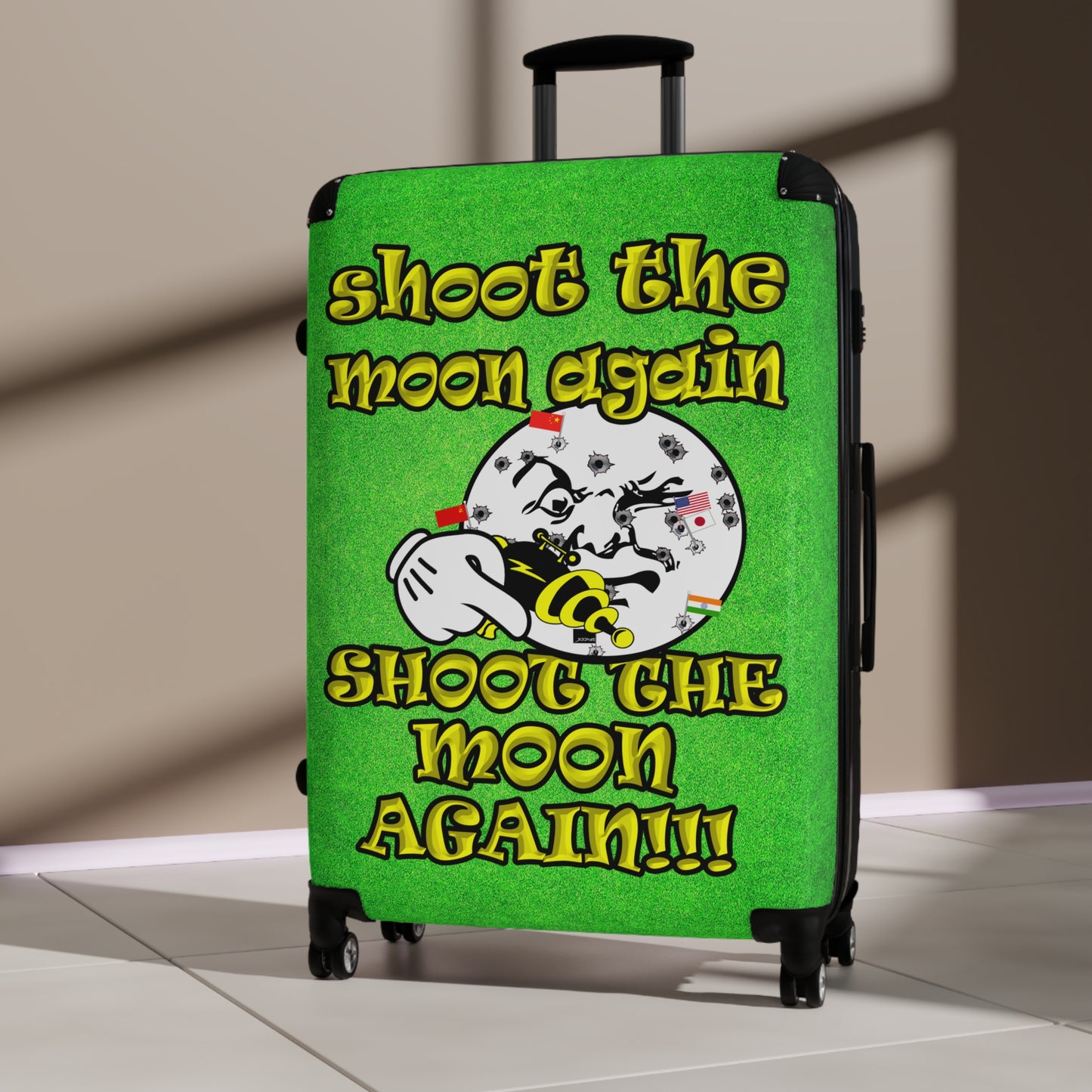 shoot the moon again - Suitcase (green turf)