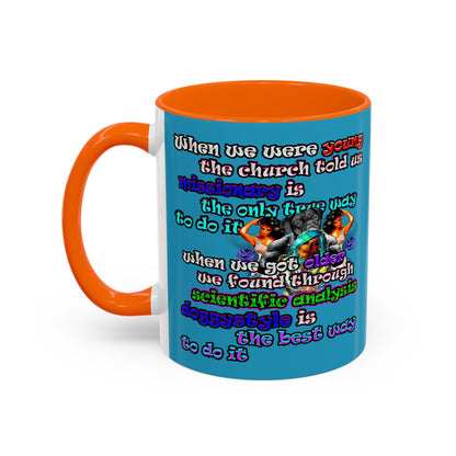 doggystyle - Accent Mug (turquoise)