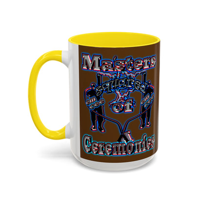 em cee squared - Accent Mug (brown)