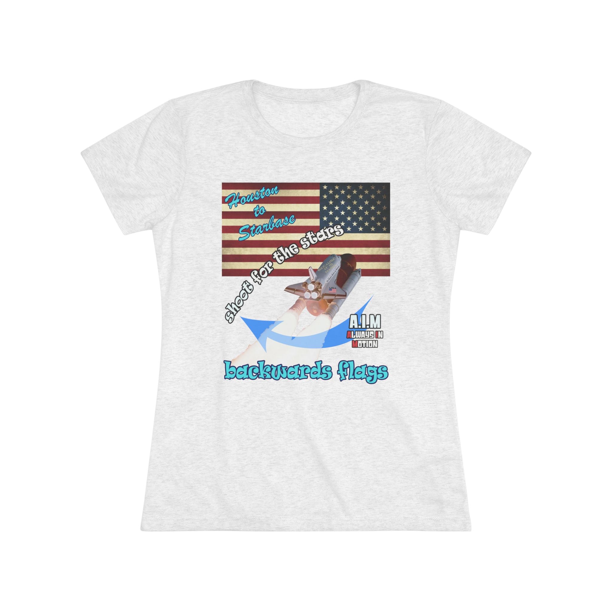 shoot for the stars - Women's Triblend Tee