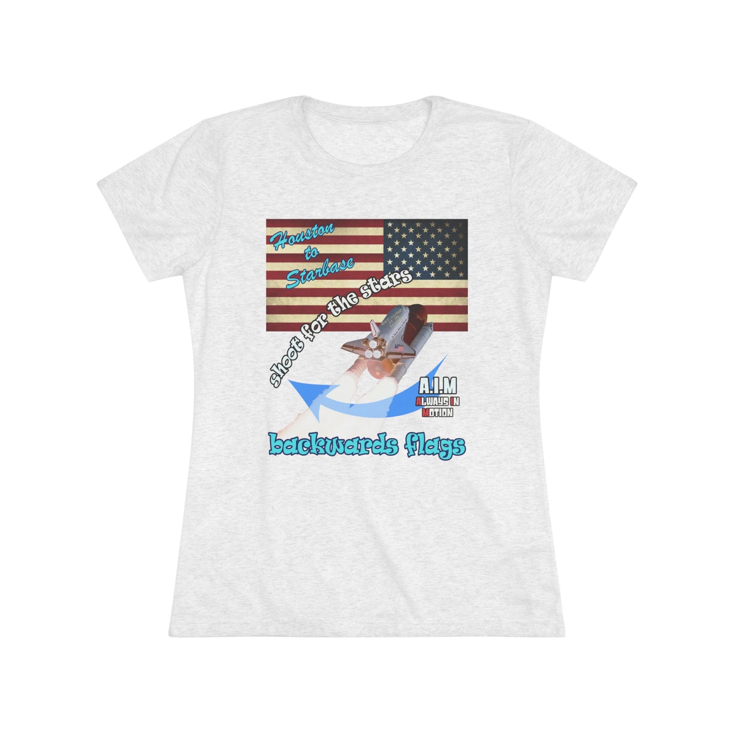 shoot for the stars - Women's Triblend Tee