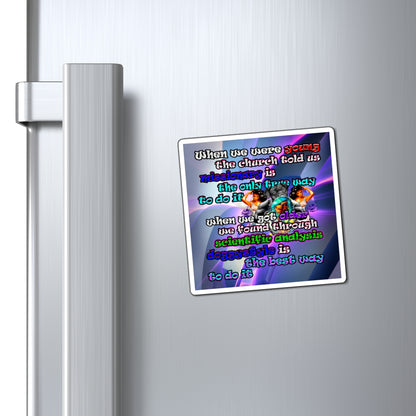 doggystyle - Magnets - (grey-pink wave)
