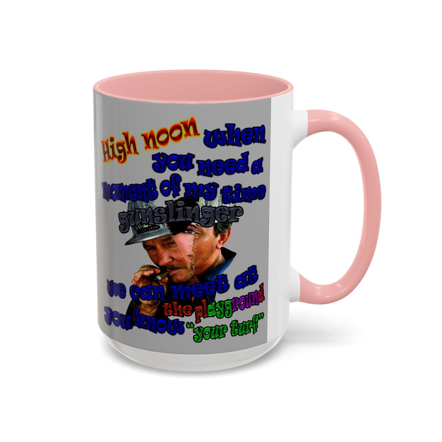 high noon - Accent Mug (light grey)
