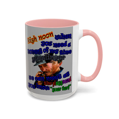 high noon - Accent Mug (light grey)
