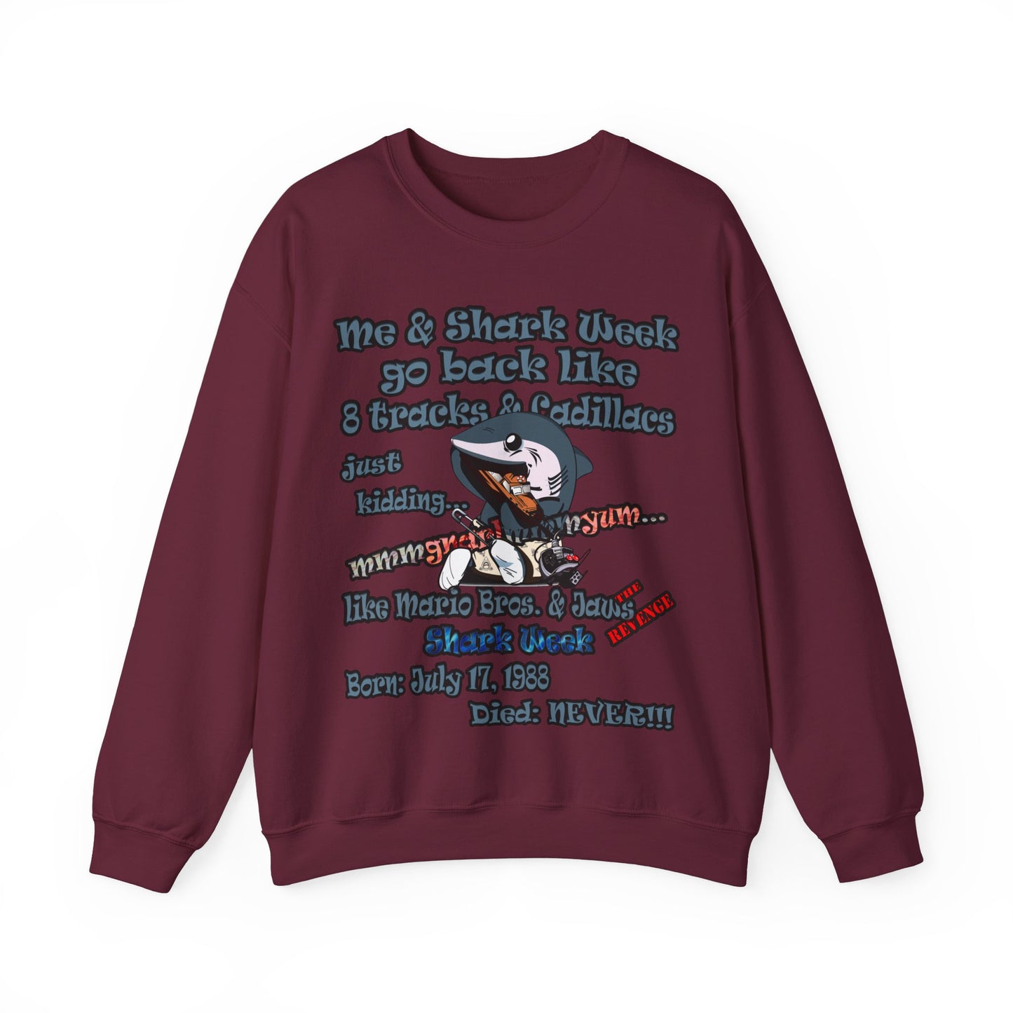 shark week - Unisex Heavy Blend™ Crewneck Sweatshirt