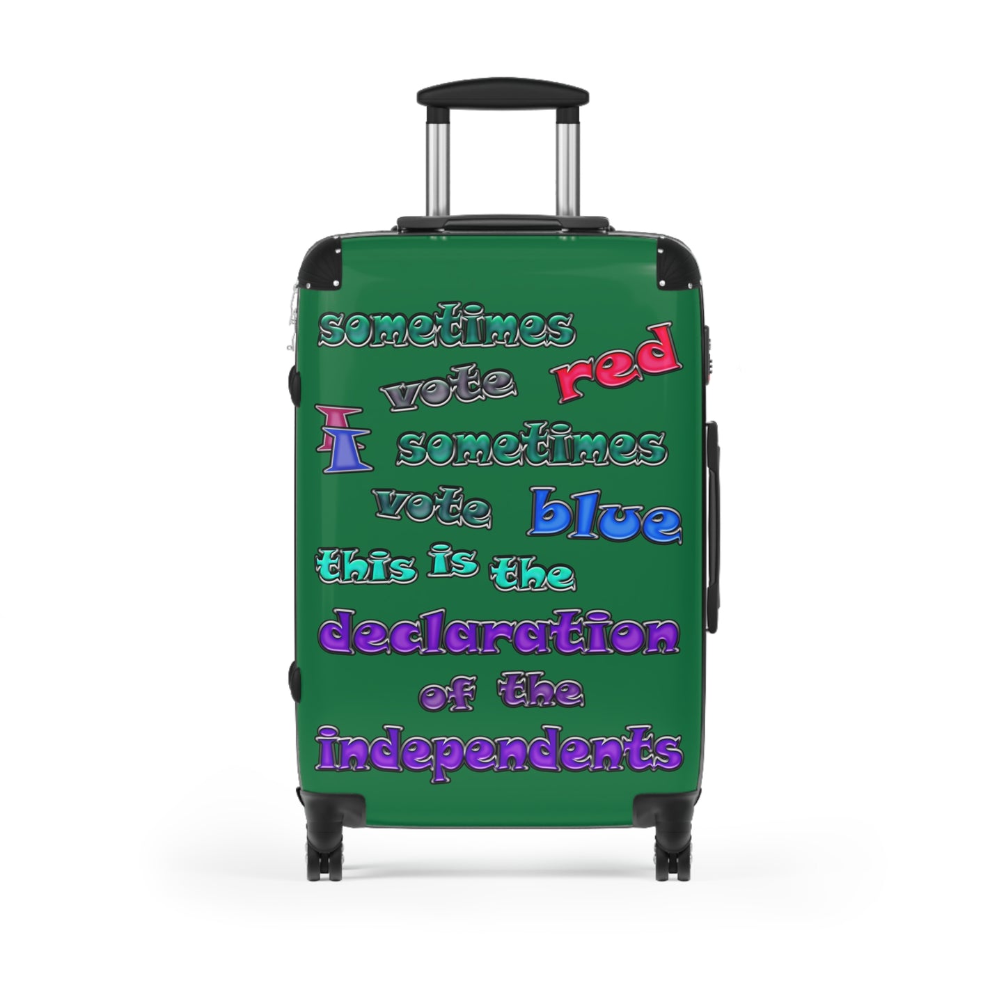 declaration of the independents - Suitcase (dark green)