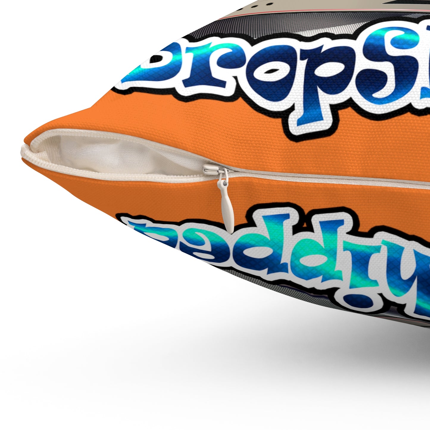 logo - Spun Polyester Square Pillow - (crusta)