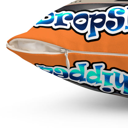 logo - Spun Polyester Square Pillow - (crusta)